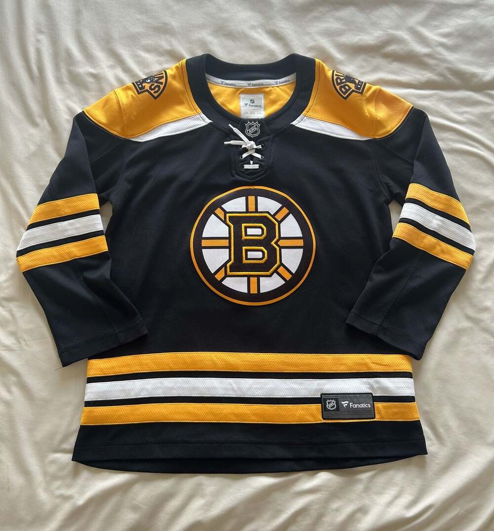 Boston Bruins Fanatics Breakaway Youth Home Jersey
